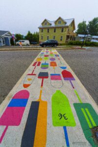 Buoy Crosswalk @ Main & Federal, Belfast-Maine