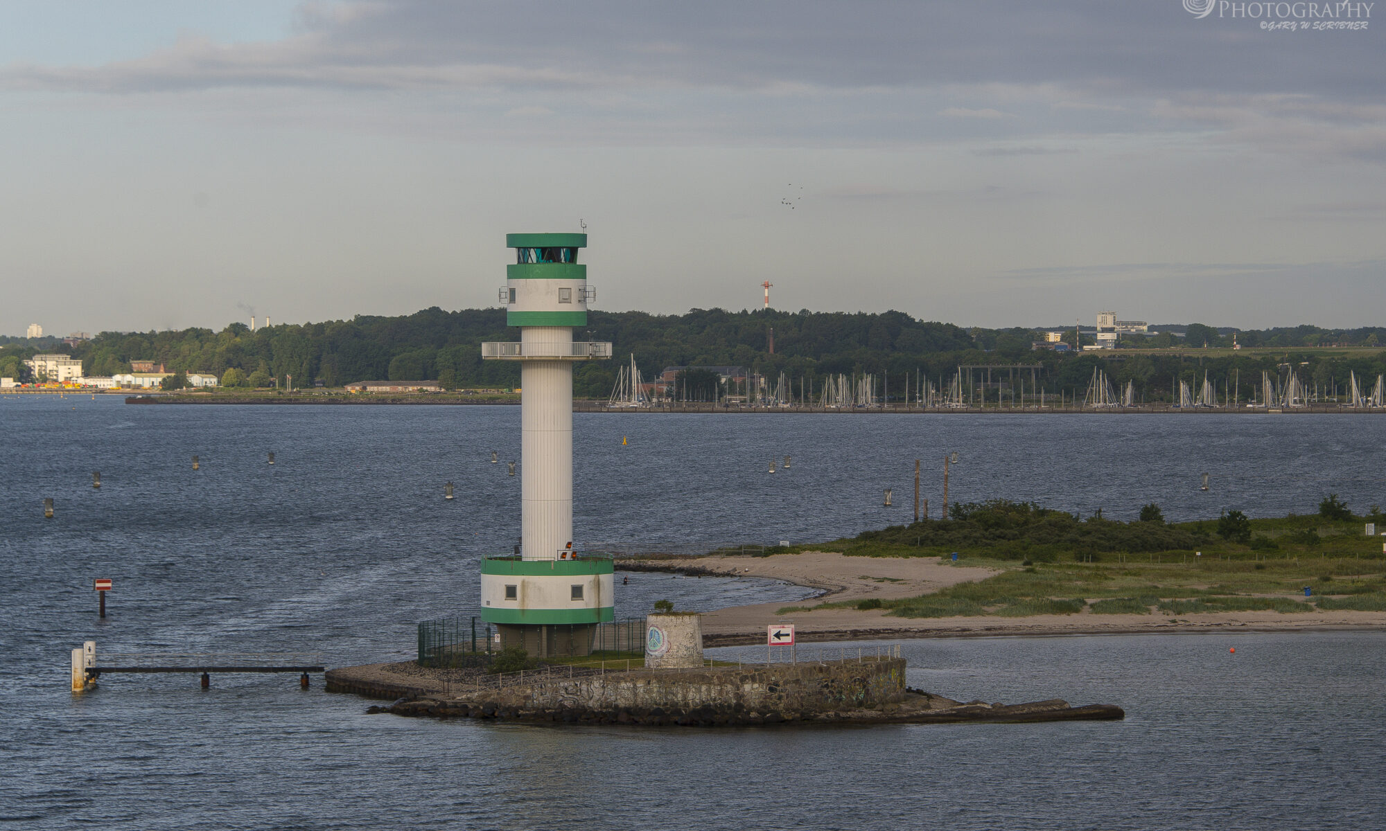 Friedrichsort Lighthouse, Bay of Kiel, Germany