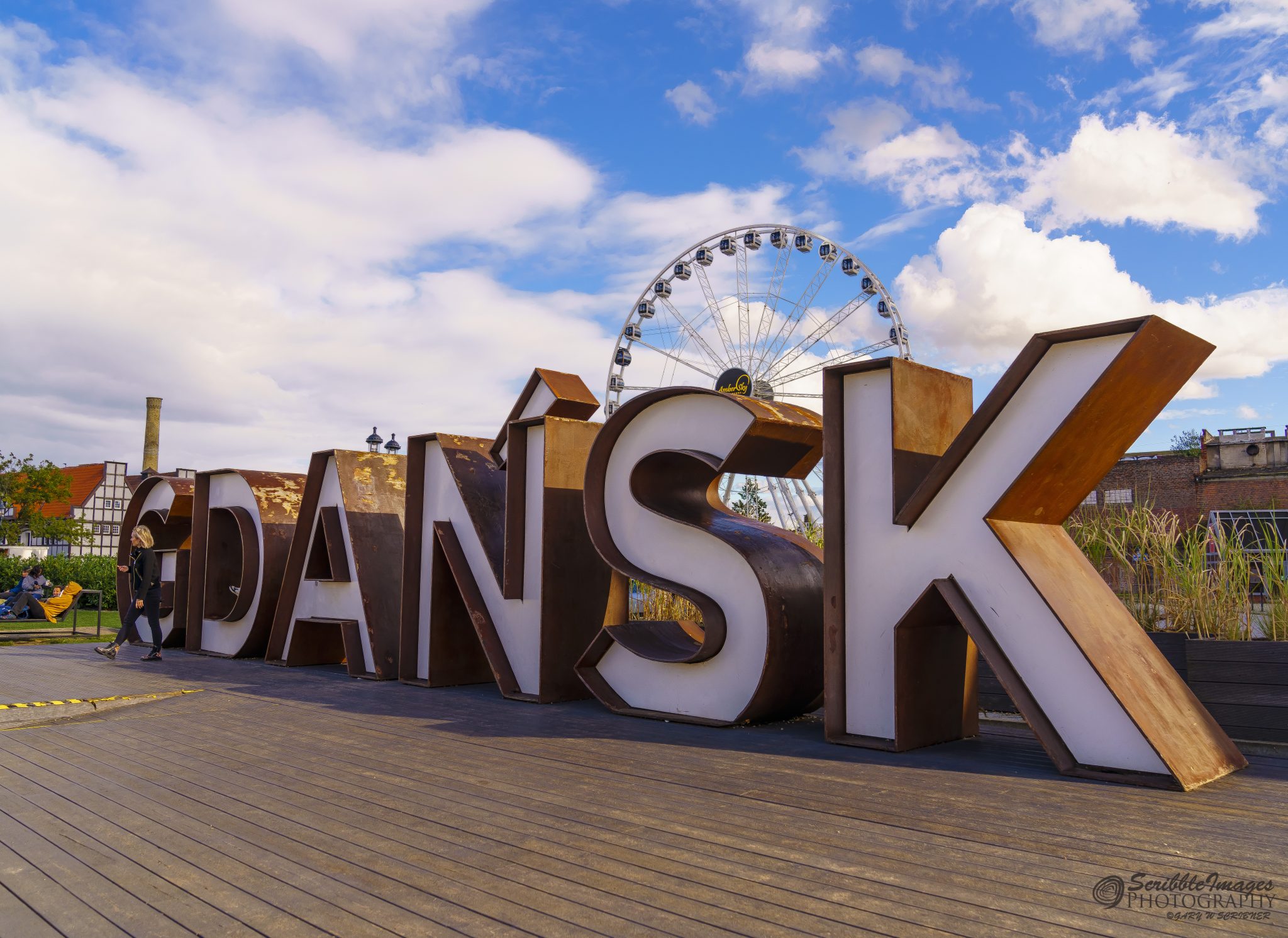 "Gdansk In Big Letters"