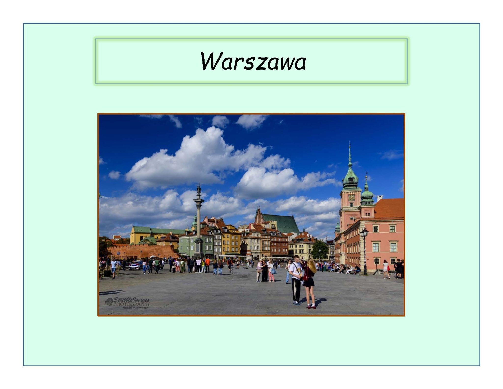 Warsaw, The Capital of Poland