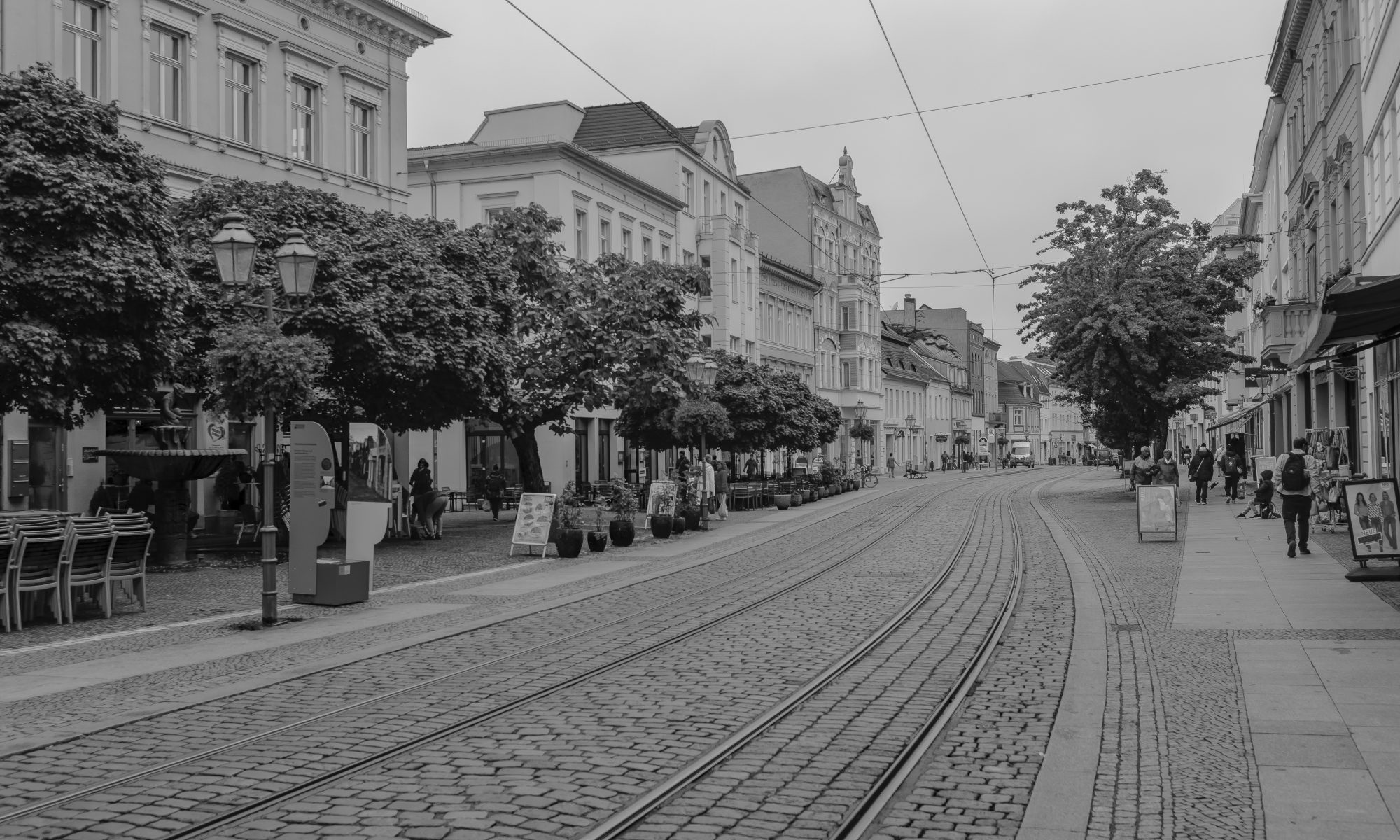 Central Brandenburg Streetcar Path